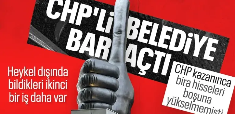 CHP’li Mersin Büyükşehir Belediyesi bar açtı